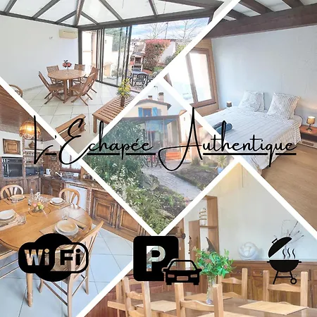 L'Echappee Authentique-Veranda-Climatisee-Barbecue Plaisance-du-Touch Exterior photo
