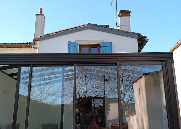 L\'Echappee Authentique-Veranda-Climatisee-Barbecue