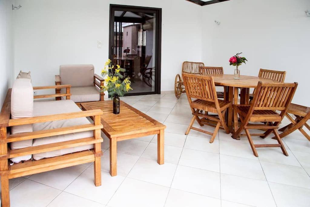 L'echappee Authentique-veranda-climatisee-barbecue Apartment *