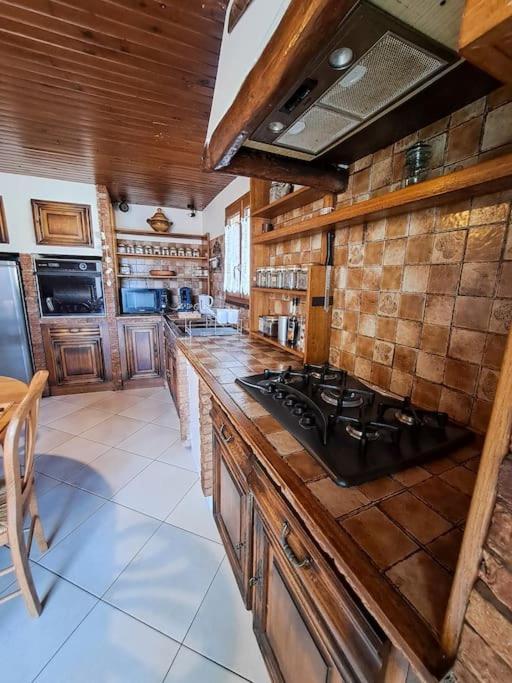 L'echappee Authentique-veranda-climatisee-barbecue Plaisance-du-Touch