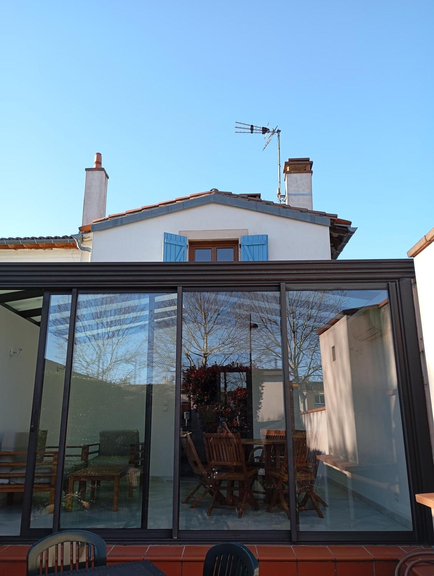 Apartment L'echappee Authentique-veranda-climatisee-barbecue
