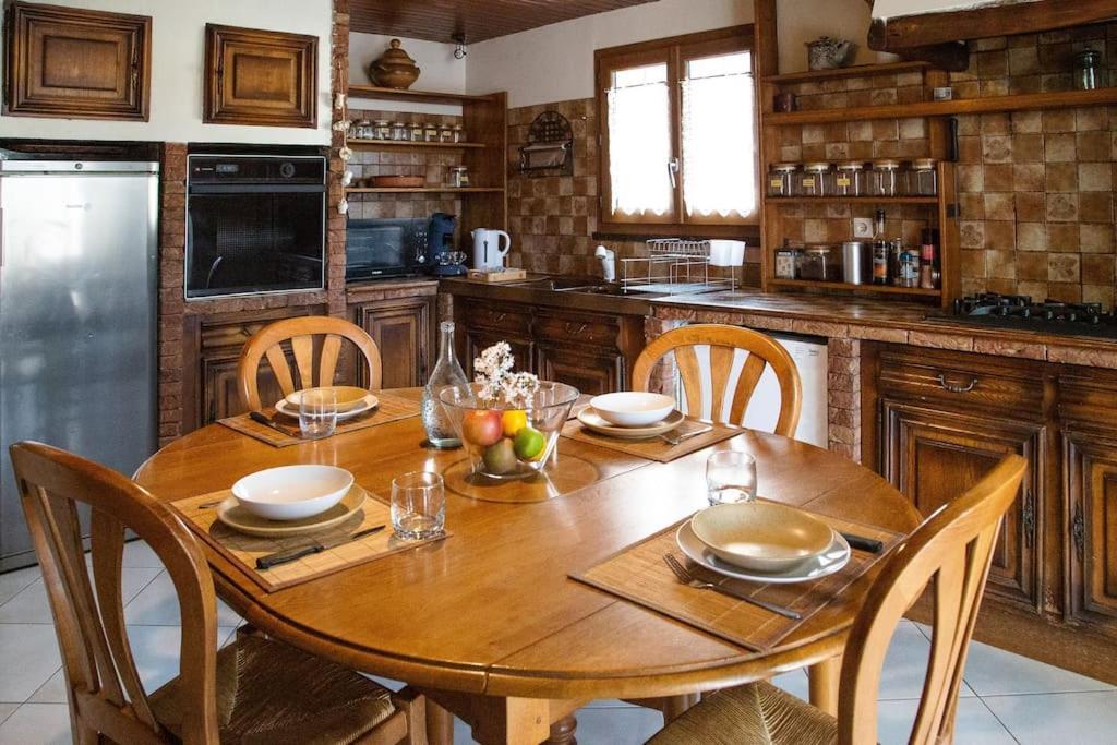L'echappee Authentique-veranda-climatisee-barbecue Plaisance-du-Touch